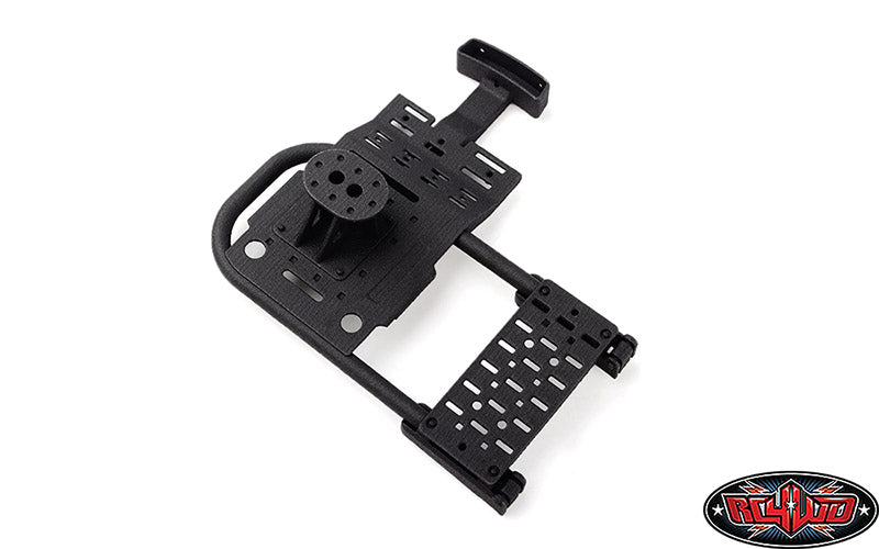 CCHAND Traxxas TRX-4適合 2021 Ford Bronco用 ブレーキライト付きスペアタイヤホルダー VVV-C1328