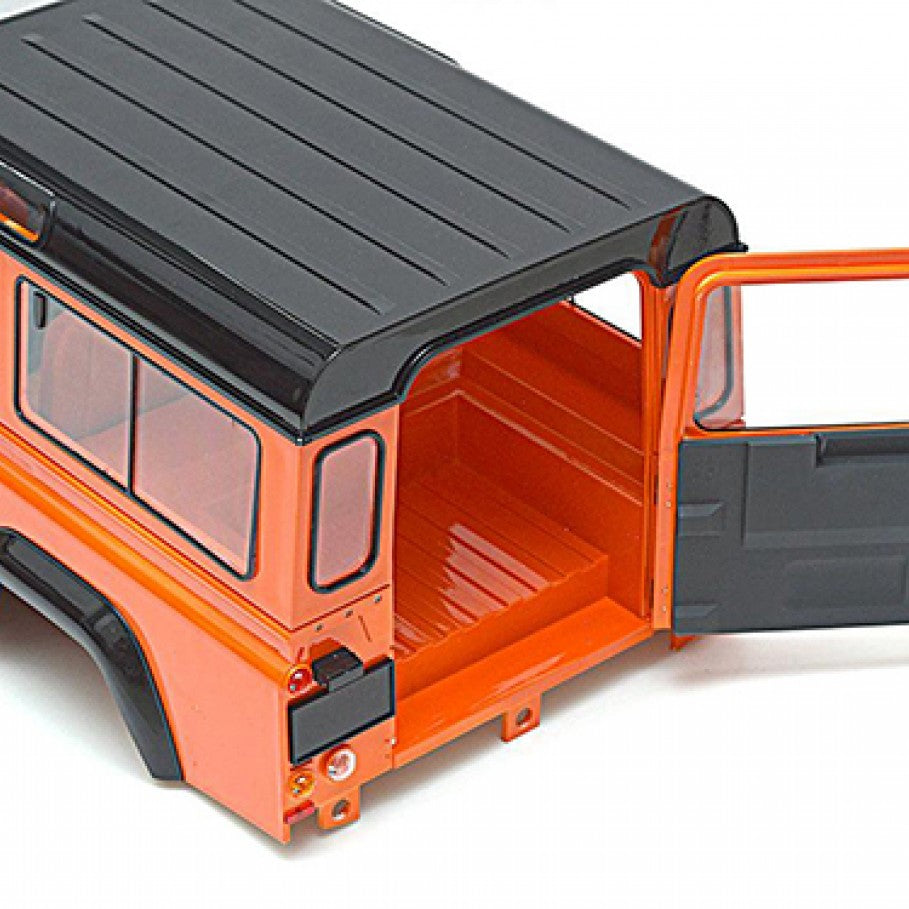 Xtra Speed Defender D110 ハードプラスチックスケールクローラー 1/10 ボディ 334mm ホイールベース 未塗装ホワイトボディ #XS-59659