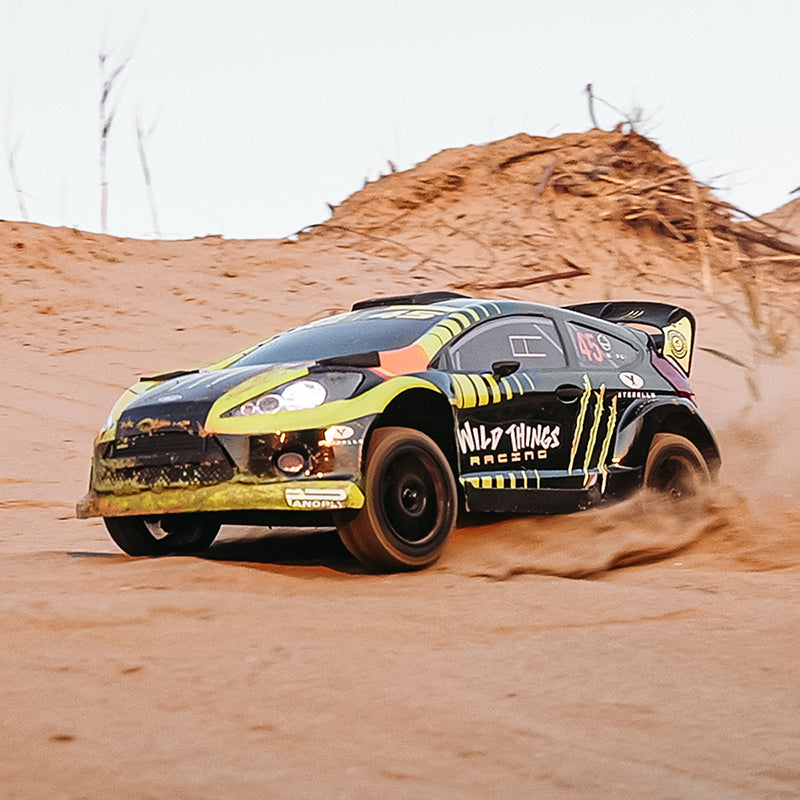 RLAARLO 1/10 カーボンファイバー ブラシレス RTR 4WD RC ラリーカー XTS-F10