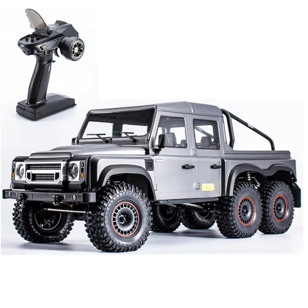 YIKONG RC 1/10 クローラーカー 6WD YK6101 ピックアップモデル グレー YK6101