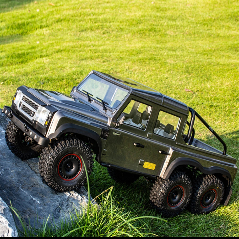 YIKONG RC 1/10 クローラーカー 6WD YK6101 ピックアップモデル グレー YK6101