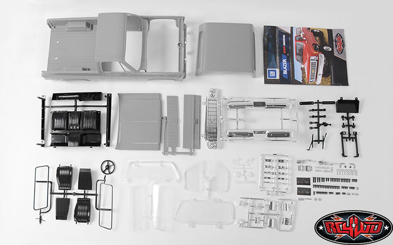 RC4WD シボレー ブレイザー ハードボディ コンプリートセット Z-B0092