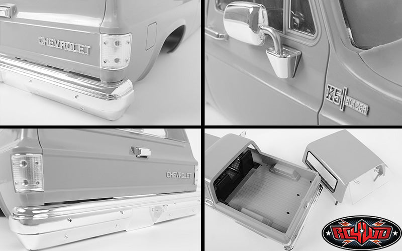RC4WD シボレー ブレイザー ハードボディ コンプリートセット Z-B0092