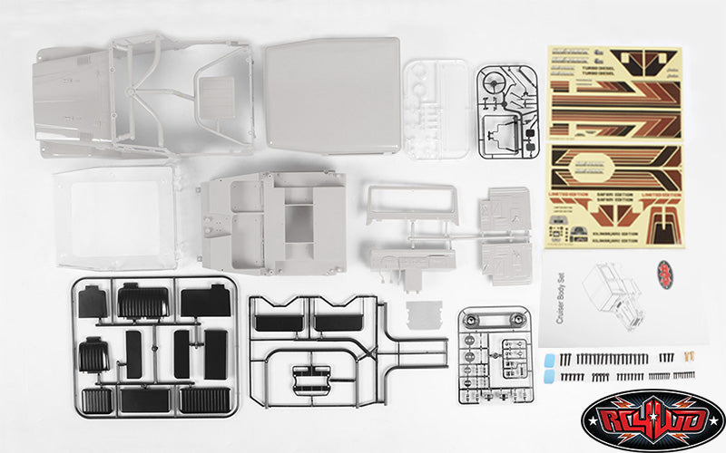 RC4WD ゲレンデII用 コンプリートクルーザーボディセット FJ40 ランクル40 Z-B0109
