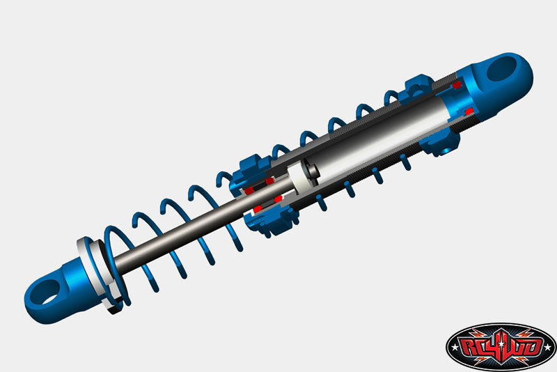 RC4WD キングオフロードスケール デュアルスプリングショック (90mm) Z-D0033