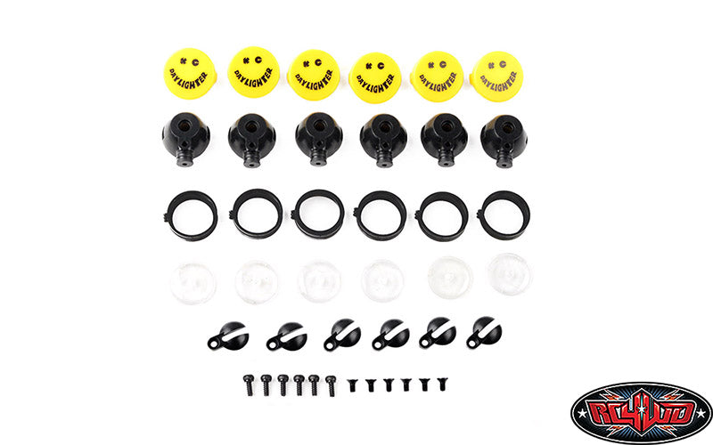 RC4WD KC HiLiTES デイライターライトカバーセット V2 Z-E0022