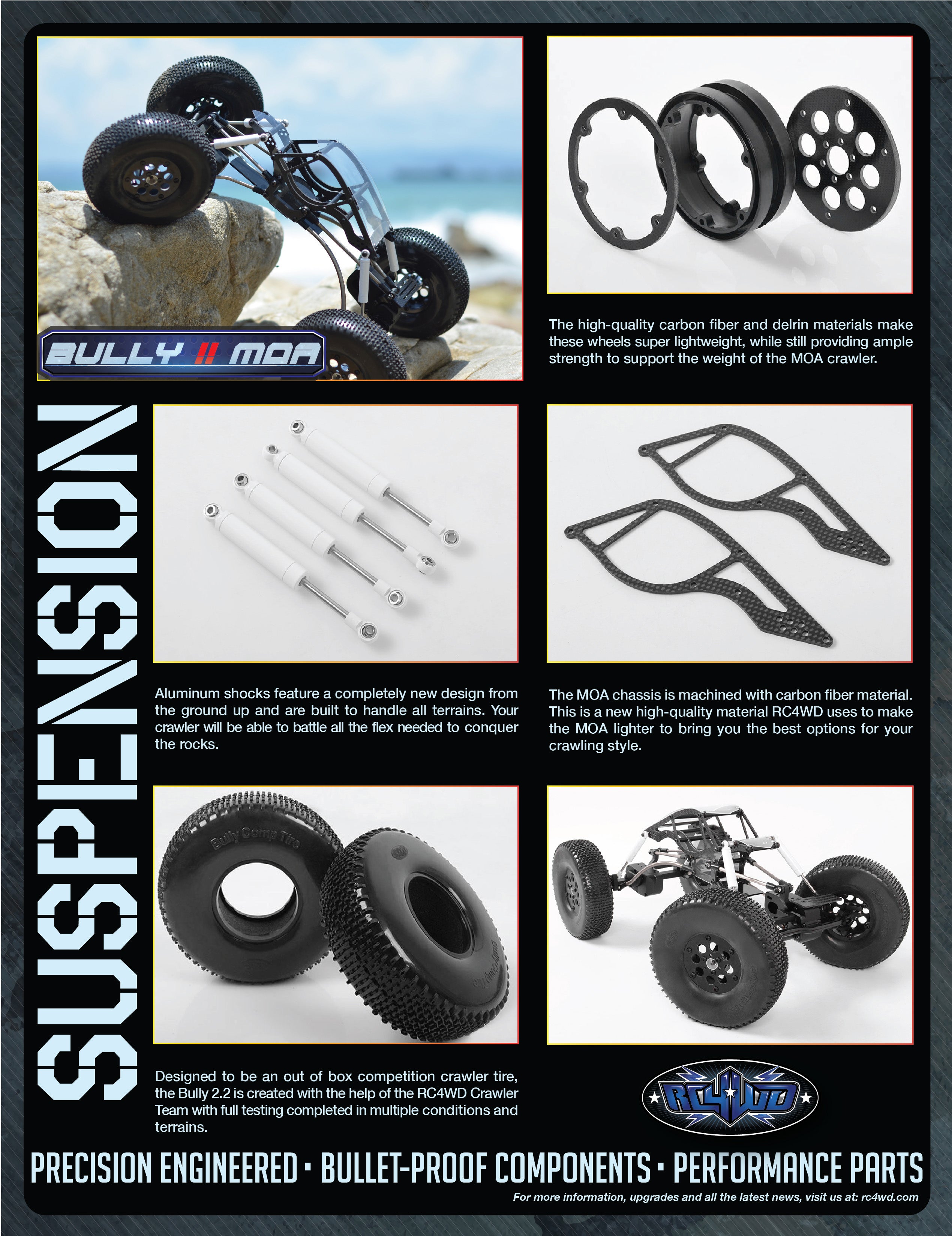 RC4WD Bully II MOA コンペティションクローラーキット Z-K0056