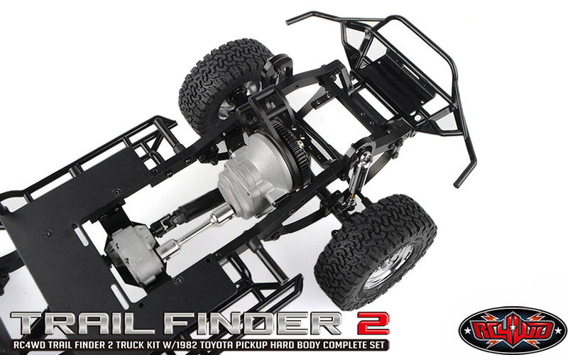 RC4WD トレイルファインダー2 トラックキット(1982年式トヨタピックアップハードボディコンプリートセット付き)Z-K0070