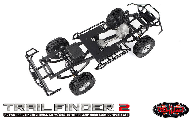 RC4WD トレイルファインダー2 トラックキット(1982年式トヨタピックアップハードボディコンプリートセット付き)Z-K0070