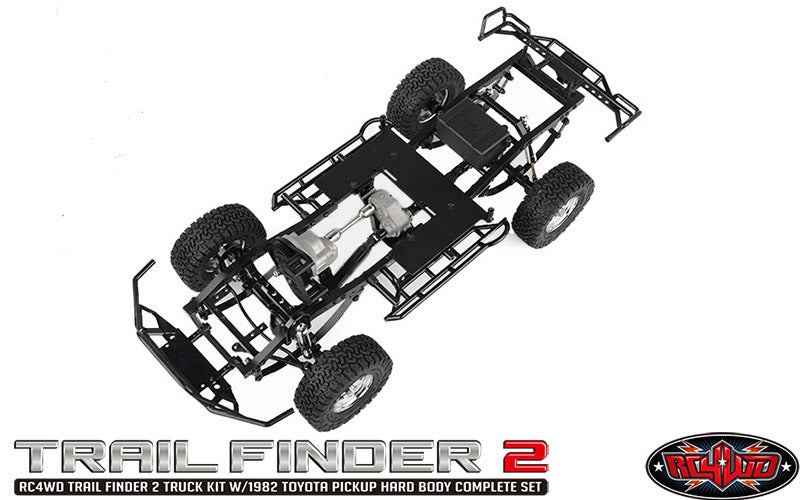 RC4WD トレイルファインダー2 トラックキット(1982年式トヨタピックアップハードボディコンプリートセット付き)Z-K0070