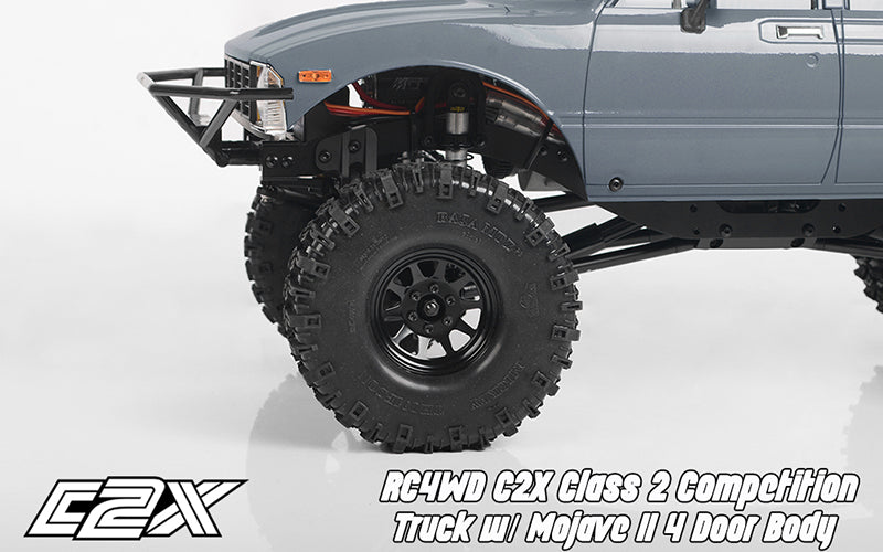 RC4WD C2X クラス 2 競技用トラック、Mojave II 4 ドアボディ付き36