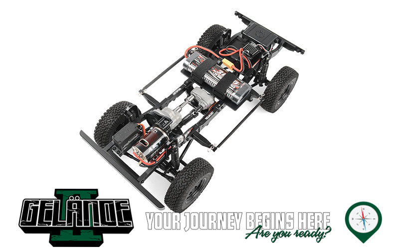 RC4WD ゲレンデ II RTR 2015 ランドローバー ディフェンダー D90 ボディセット付き (オートバイオグラフィー リミテッド エディション)