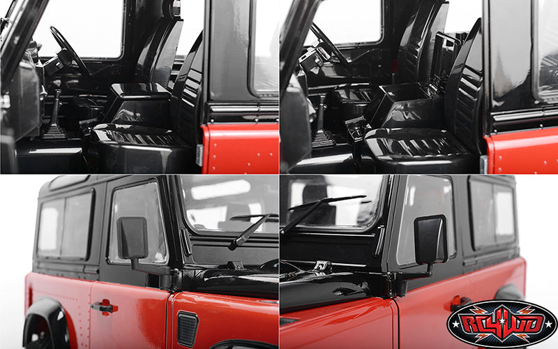 RC4WD ゲレンデ II RTR 2015 ランドローバー ディフェンダー D90 ボディセット付き (オートバイオグラフィー リミテッド エディション)