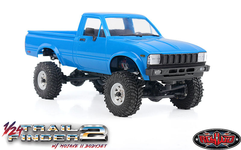 RC4WD 1/24 トレイルファインダー 2 TF2ミニ RTR W/モハーベ II ブルー Z-RTR0052