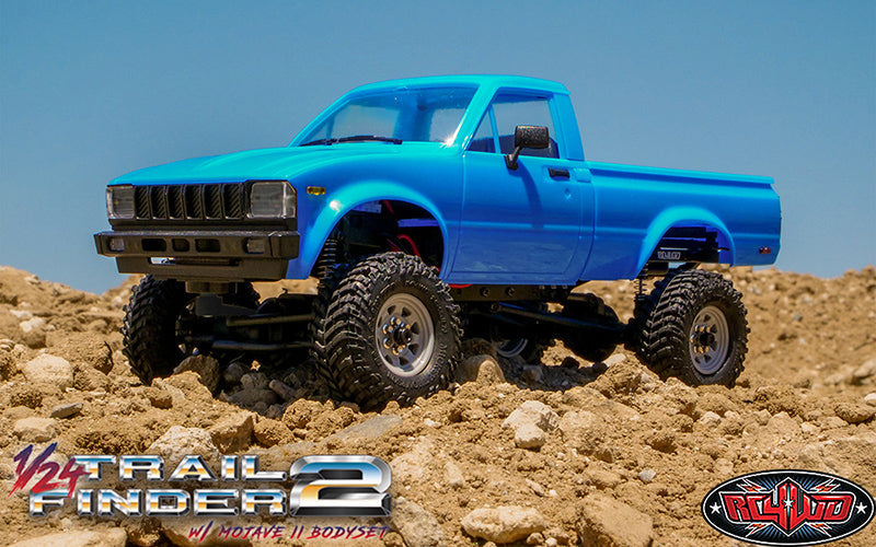 RC4WD 1/24 トレイルファインダー 2 TF2ミニ RTR W/モハーベ II ブルー Z-RTR0052