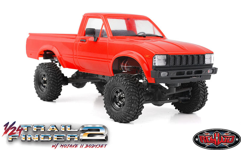 RC4WD 1/24 トレイルファインダー 2 TF2ミニ RTR W/モハーベ II レッド Z-RTR0053