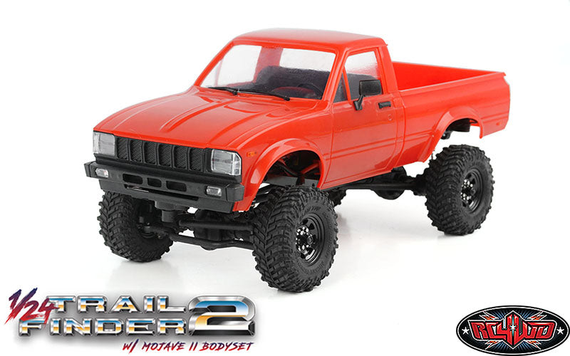 RC4WD 1/24 トレイルファインダー 2 TF2ミニ RTR W/モハーベ II レッド Z-RTR0053