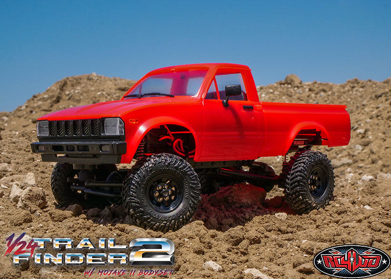 RC4WD 1/24 トレイルファインダー 2 TF2ミニ RTR W/モハーベ II レッド Z-RTR0053