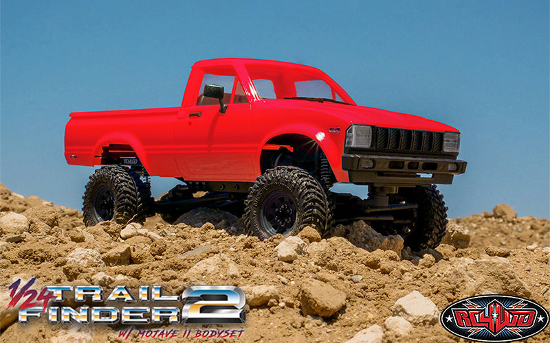 RC4WD 1/24 トレイルファインダー 2 TF2ミニ RTR W/モハーベ II レッド Z-RTR0053