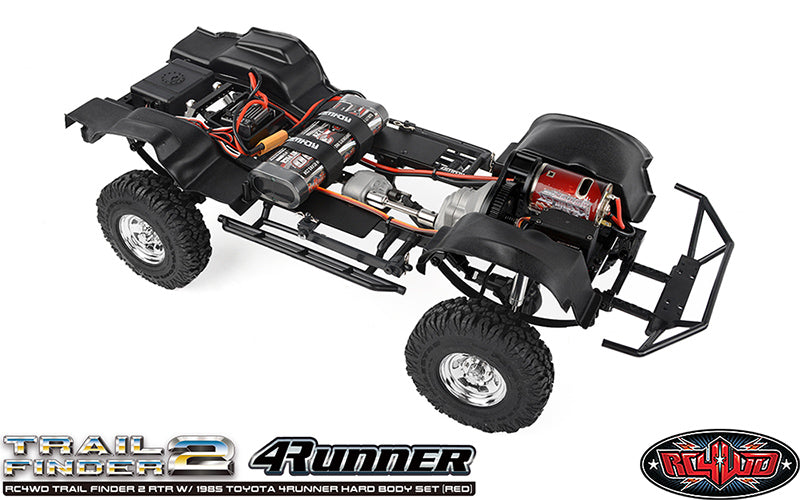 RC4WD トレイルファインダー 2 RTR 1985 トヨタ 4Runner ハードボディセット (レッド)