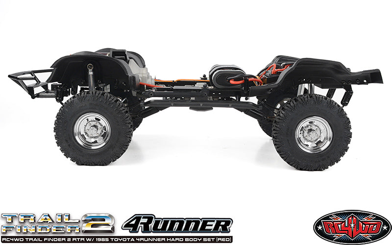RC4WD トレイルファインダー 2 RTR 1985 トヨタ 4Runner ハードボディセット (レッド)