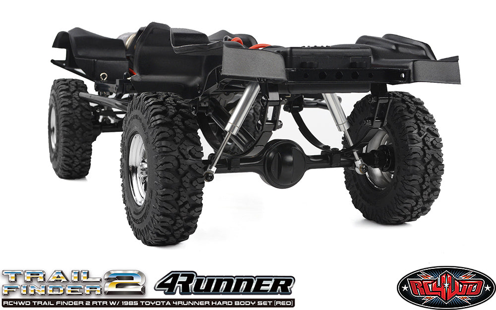 RC4WD トレイルファインダー 2 RTR 1985 トヨタ 4Runner ハードボディセット (レッド)