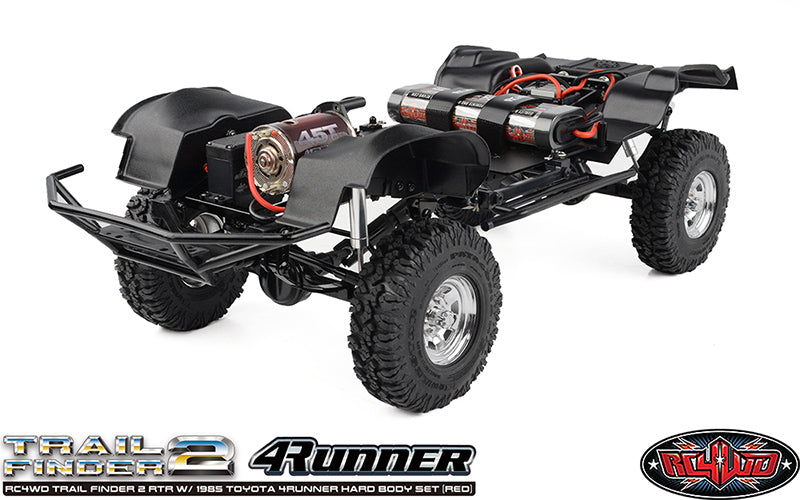 RC4WD トレイルファインダー 2 RTR 1985 トヨタ 4Runner ハードボディセット (レッド)