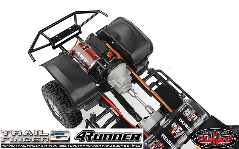 RC4WD トレイルファインダー 2 RTR 1985 トヨタ 4Runner ハードボディセット (レッド)