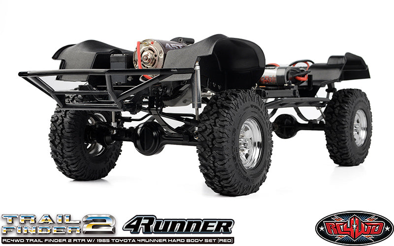 RC4WD トレイルファインダー 2 RTR 1985 トヨタ 4Runner ハードボディセット (レッド)