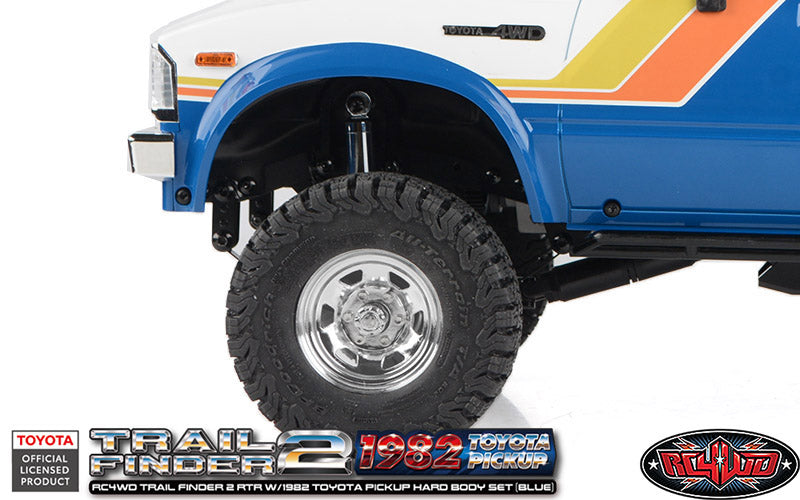 RC4WD 1/10 トレイルファインダー2 4WD RTR ロッククローラー トヨタ ハイラックス ピックアップ ボディ ブルー Z-RTR0069