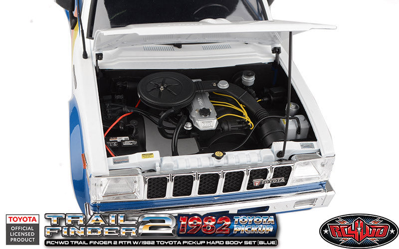 RC4WD 1/10 トレイルファインダー2 4WD RTR ロッククローラー トヨタ ハイラックス ピックアップ ボディ ブルー Z-RTR0069