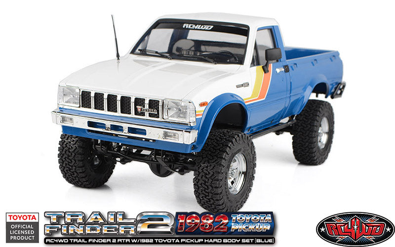 RC4WD 1/10 トレイルファインダー2 4WD RTR ロッククローラー トヨタ ハイラックス ピックアップ ボディ ブルー Z-RTR0069