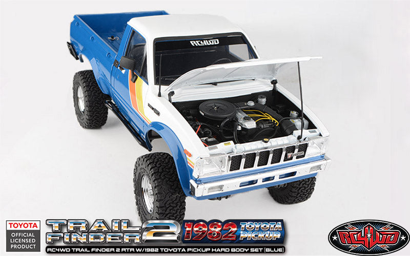 RC4WD 1/10 トレイルファインダー2 4WD RTR ロッククローラー トヨタ ハイラックス ピックアップ ボディ ブルー Z-RTR0069