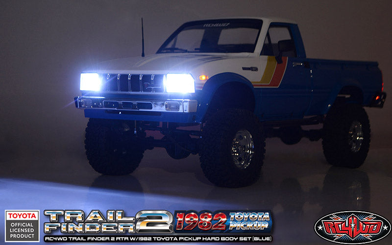 RC4WD 1/10 トレイルファインダー2 4WD RTR ロッククローラー トヨタ ハイラックス ピックアップ ボディ ブルー Z-RTR0069