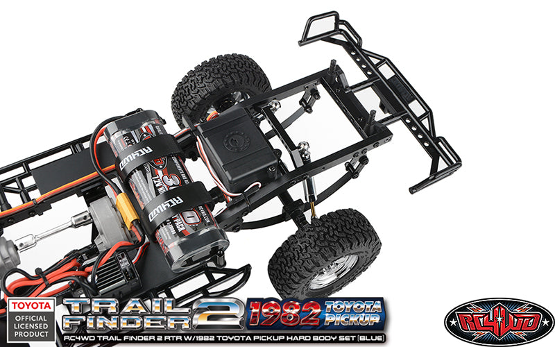 RC4WD 1/10 トレイルファインダー2 4WD RTR ロッククローラー トヨタ ハイラックス ピックアップ ボディ ブルー Z-RTR0069
