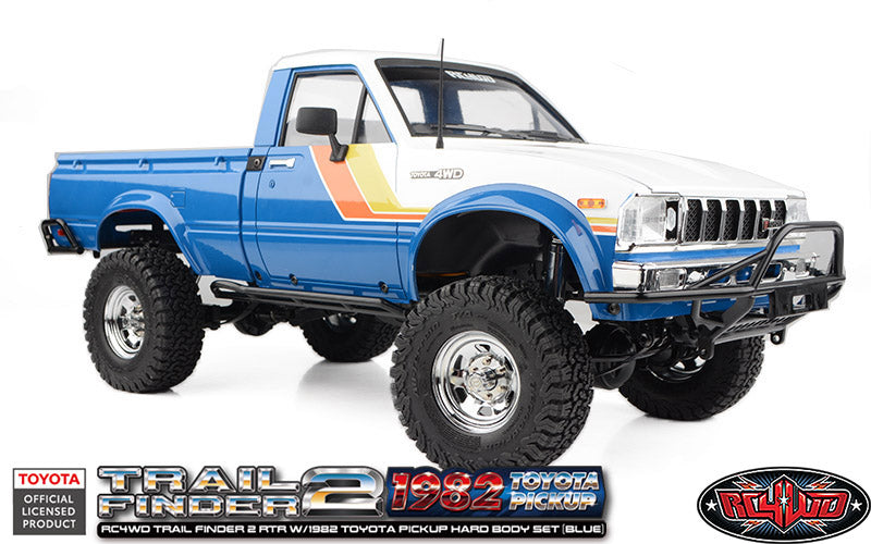 RC4WD 1/10 トレイルファインダー2 4WD RTR ロッククローラー トヨタ ハイラックス ピックアップ ボディ ブルー Z-RTR0069