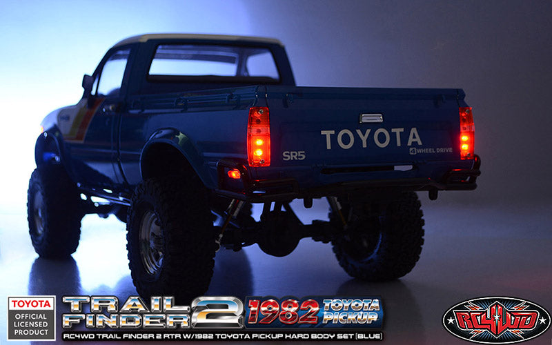 RC4WD 1/10 トレイルファインダー2 4WD RTR ロッククローラー トヨタ ハイラックス ピックアップ ボディ ブルー Z-RTR0069