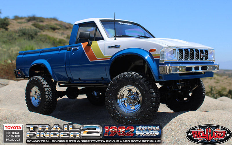 RC4WD 1/10 トレイルファインダー2 4WD RTR ロッククローラー トヨタ ハイラックス ピックアップ ボディ ブルー Z-RTR0069