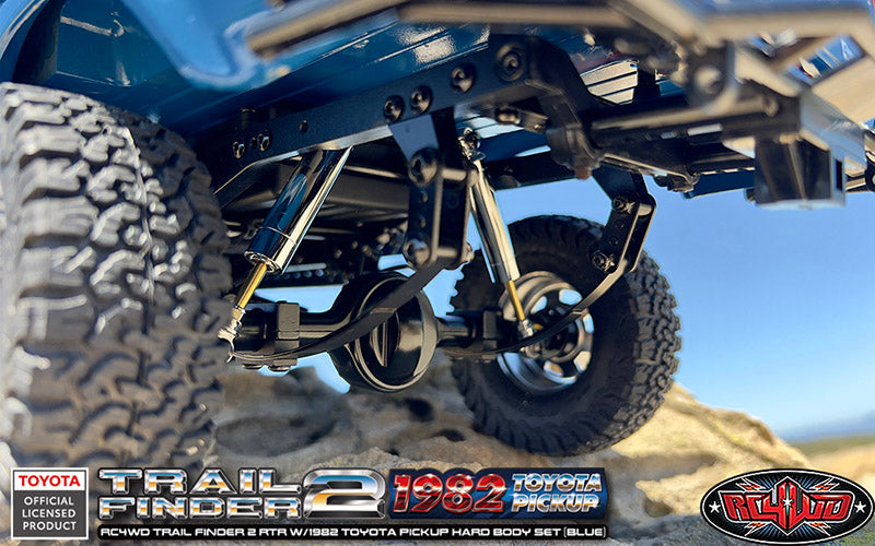 RC4WD 1/10 トレイルファインダー2 4WD RTR ロッククローラー トヨタ ハイラックス ピックアップ ボディ ブルー Z-RTR0069