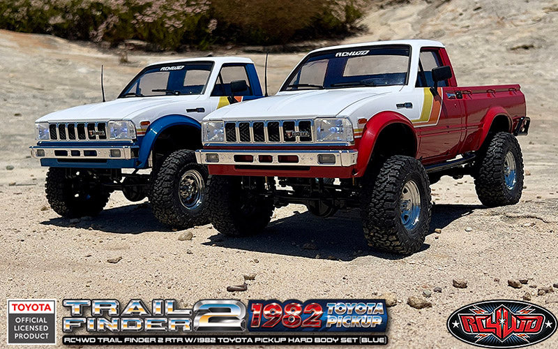 RC4WD 1/10 トレイルファインダー2 4WD RTR ロッククローラー トヨタ ハイラックス ピックアップ ボディ ブルー Z-RTR0069