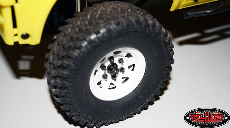 RC4WD M4 フランジロックナット(ブラック) Z-S0620