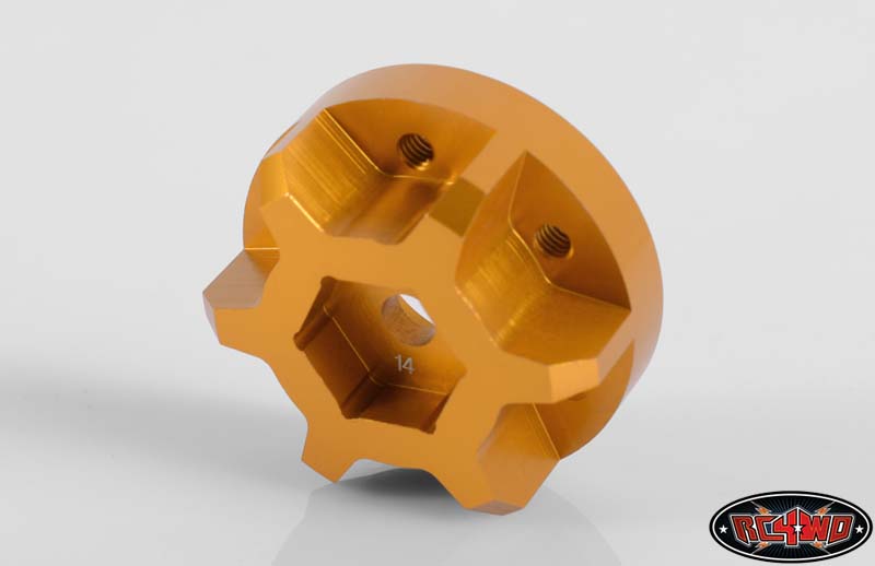 RC4WD 14mmユニバーサル六角ハブ(40シリーズおよびクラッドバスターホイール用) Z-S0889