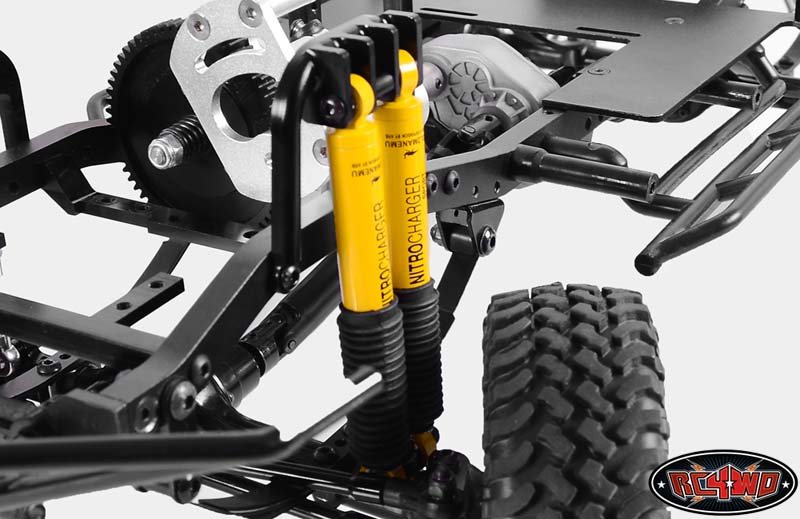 RC4WD スーパースケールショックブーツ(ブラック) Z-S0891