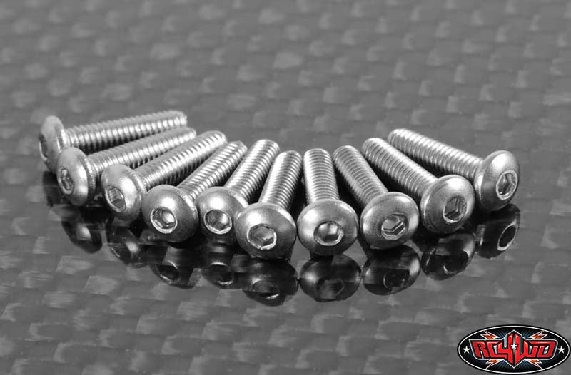 RC4WD ボタンヘッドキャップスクリュー M2.5 x 10mm (10個) Z-S0980