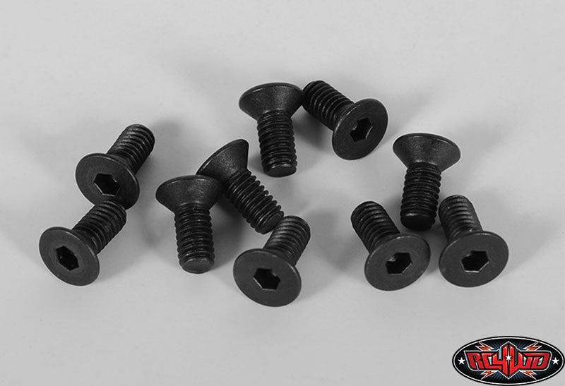 RC4WD スチール製平頭ソケットキャップスクリュー M2.5 x 6mm (10個) Z-S1205