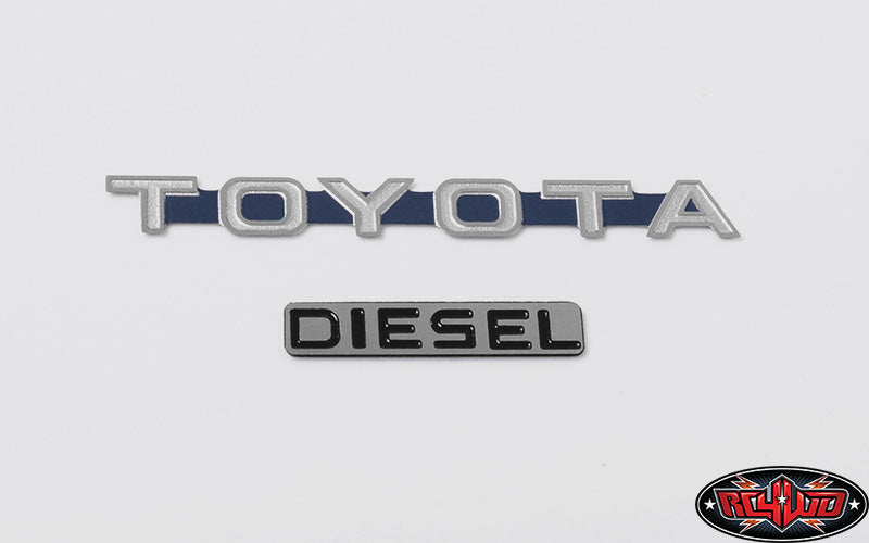 RC4WD クルーザーボディエンブレムセット Z-S1714