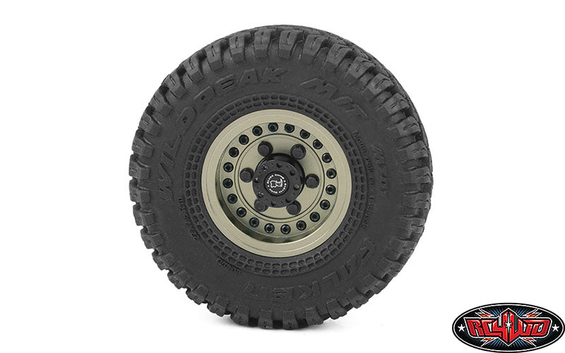 RC4WD ブラックライノアーモリー 1.0インチ インターナルビードロックホイール Z-W0009 - RCTRAIL