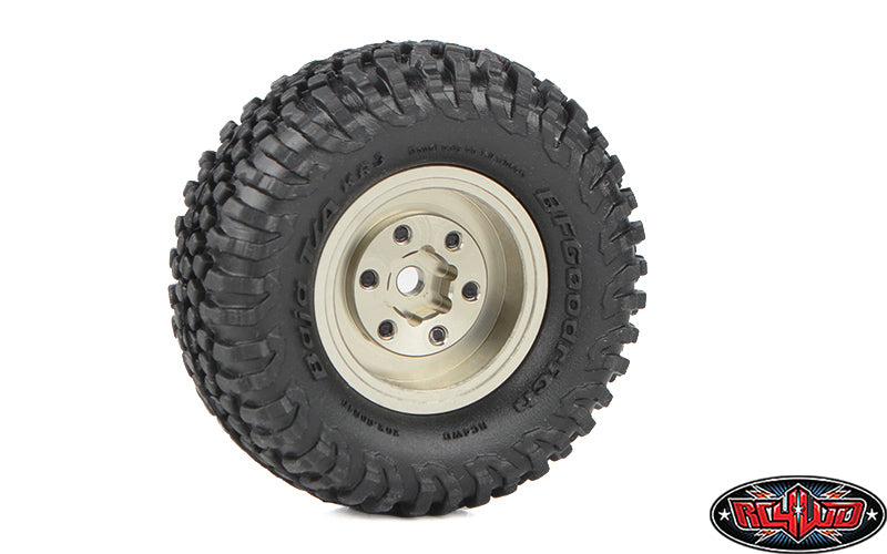 RC4WD ブラックライノアーモリー 1.0インチ インターナルビードロックホイール Z-W0009 - RCTRAIL