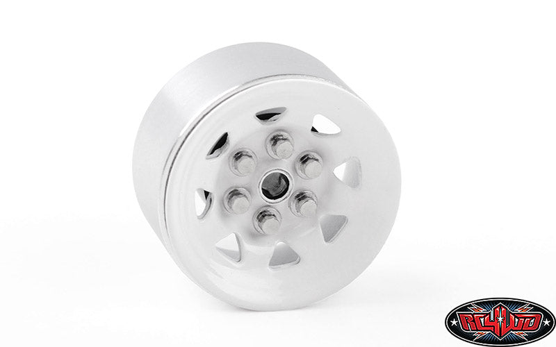 RC4WD スタンプスチール 0.7インチ ストックビードロックホイール(ホワイト) Z-W0068