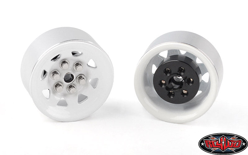 RC4WD スタンプスチール 0.7インチ ストックビードロックホイール(ホワイト) Z-W0068